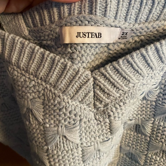 Just Fab sweater material 2X tank top - Picture 2 of 3